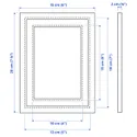 IKEA KNOPPÄNG КНОППЭНГ, рама, черный, 13x18 см 103.871.24 фото thumb №5