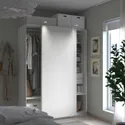 IKEA PAX ПАКС / HASVIK ХАСВИК, гардероб, комбинация, белый / белый, 150x66x201 см 095.009.65 фото thumb №2