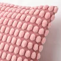 IKEA SVARTPOPPEL СВАРТПОППЕЛ, чохол на подушку, світло-рожевий, 50x50 см 205.429.97 фото thumb №3
