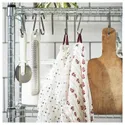 IKEA INAMARIA ІНАМАРІЯ, рушник кухонний, з малюнком червоний/рожевий, 45x60 см 404.930.81 фото thumb №5