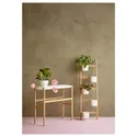 IKEA SATSUMAS САТСУМАС, підставка для рослин, бамбук / білий, 70 см 902.581.56 фото thumb №5