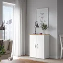 IKEA SKRUVBY СКРУВБИ, шкаф с дверями, белый, 70x90 см 205.035.47 фото thumb №2