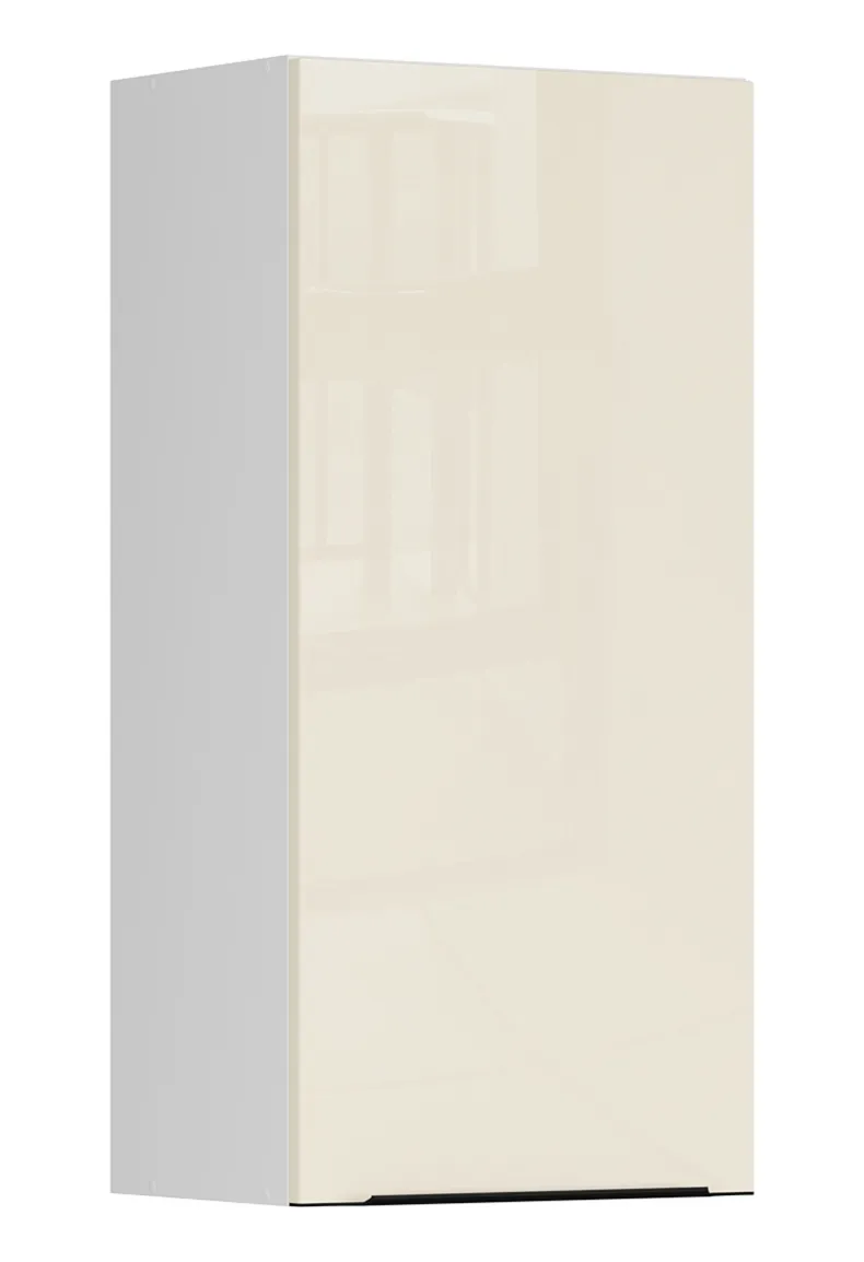 BRW Правосторонний кухонный шкаф Sole L6 45 см магнолия жемчуг, альпийский белый/жемчуг магнолии FM_G_45/95_P-BAL/MAPE фото №2