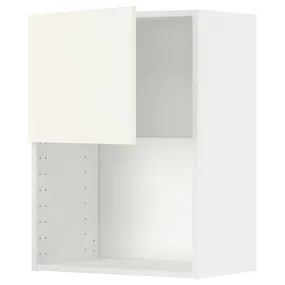 IKEA METOD МЕТОД, шафа навісна для мікрохвильової печ, білий / ВАЛЛЬСТЕНА білий, 60x80 см 895.072.46 фото
