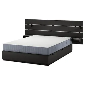IKEA NORDLI НОРДЛІ, каркас ліжка з відд д/збер і матрац 795.417.88 фото