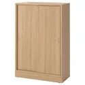 IKEA TONSTAD ТОНСТАД, шкаф с раздвижными дверцами, дуб, 82x37x120 см 104.892.31 фото thumb №1