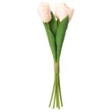IKEA SMYCKA СМЮККА, букет зі штучних квітів, кімнатний / зовнішній / світло-рожевий тюльпан, 35 см 205.717.82 фото thumb №1