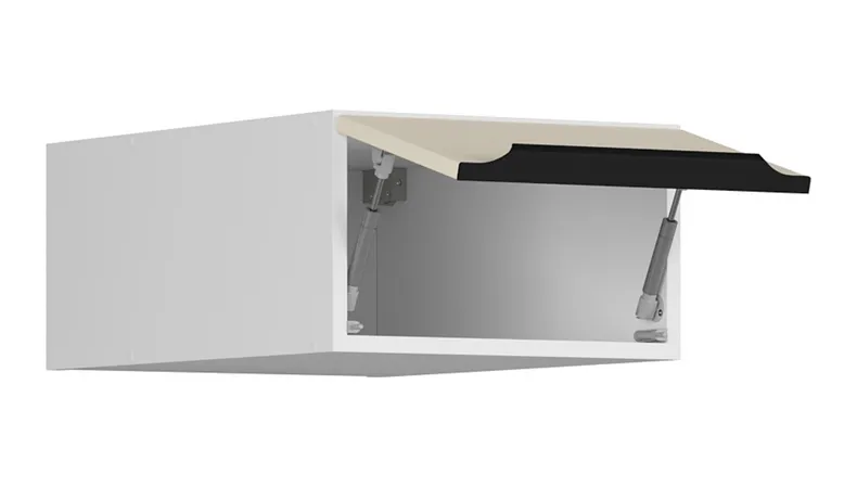 BRW Наклонный кухонный шкаф Sole L6 40 см магнолия жемчуг, альпийский белый/жемчуг магнолии FM_NO_40/23_O-BAL/MAPE фото №3