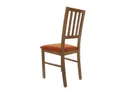 BRW Кресло с велюровой обивкой Aren оранжевое TXK_AREN-TX100-1-TRINITY_25_RUST фото thumb №4