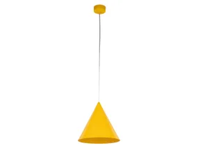 BRW підвісний світильник Cono Yellow 25 см метал жовтий 095103 фото