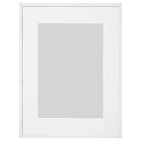 IKEA LOMVIKEN ЛОМВІКЕН, рамка, білий, 30x40 см 704.195.32 фото