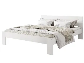 Двуспальная кровать HALMAR MATILDA 160 160х200 см, белая фото