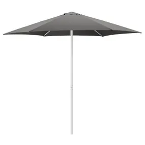 IKEA HÖGÖN ХЁГЁН, зонт от солнца, серый, 270 см 605.157.51 фото