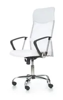 Крісло комп'ютерне офісне обертове HALMAR VIRE білий фото thumb №2