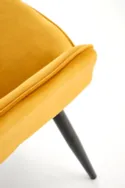 Кухонний стілець HALMAR K487 гірчичний фото thumb №8