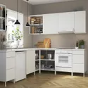 IKEA ENHET ЕНХЕТ, кутова кухня, білий 693.380.23 фото thumb №2