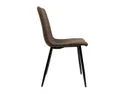BRW Мягкое кресло Krum коричневого цвета, коричневый/черный SAWANA_GREY_BROWN_2 фото thumb №3