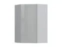 BRW Top Line 60 см угловой кухонный шкаф правый серый глянец, серый гранола/серый глянец TV_GNWU_60/95_P-SZG/SP фото thumb №1