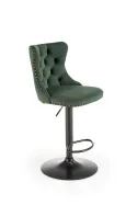 Барний стілець HALMAR H117 темно-зелений фото thumb №1