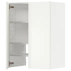 IKEA METOD МЕТОД, навесной шкаф д / вытяжки / полка / дверь, белый / гавсторпский бежевый, 60x80 см 895.045.25 фото