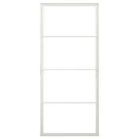 IKEA SKYTTA СКЮТТА, рама розсувних дверцят, білий, 102x231 см 504.977.38 фото