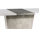 Стіл кухонний SIGNAL CALIPSO IN, білий матовий / ефект бетону, 68x110 фото thumb №8