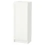 IKEA BILLY БИЛЛИ / OXBERG ОКСБЕРГ, стеллаж с дверью, белый, 40x30x106 см 692.873.92 фото