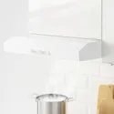 IKEA KNOXHULT КНОКСХУЛЬТ, кутова кухня, глянцевий / білий, 183x122x91 см 893.884.08 фото thumb №3
