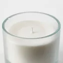 IKEA ADLAD АДЛАД, ароматическая свеча в стакане, Скандинавские породы дерева / белый, 50 часов. 405.021.46 фото thumb №6