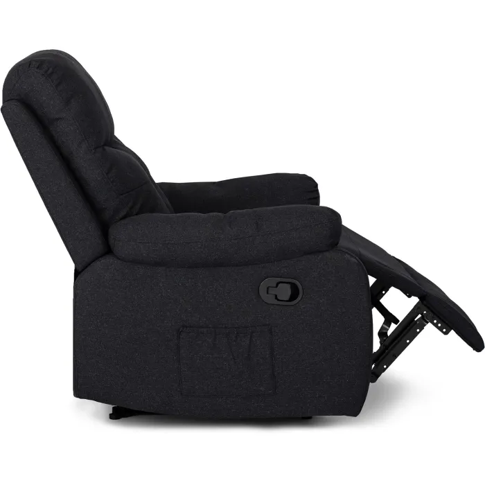 Масажне крісло MEBEL ELITE INTER 2, тканина: чорний фото №5