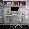 IKEA FREDDE ФРЕДДЕ / MATCHSPEL МАТЧСПЕЛЬ, геймерський стіл та крісло, білий/світло-сірий, 74 см 395.376.27 фото thumb №2