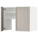 IKEA METOD МЕТОД, навесной шкаф д / вытяжки / полка / дверь, белый / Стенсунд бежевый, 80x60 см 695.044.23 фото thumb №1