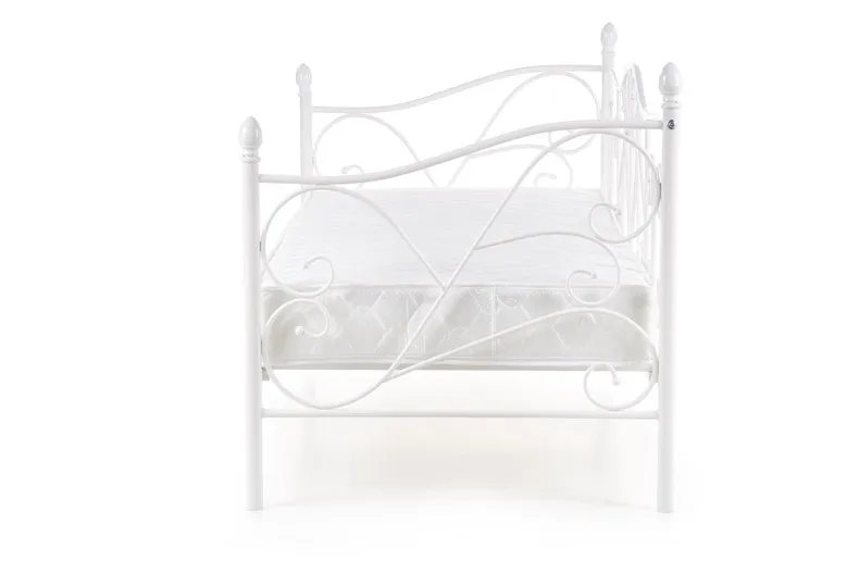 Ліжко односпальне HALMAR SUMATRA 90x200 см біле фото №5