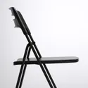 IKEA NISSE НИССЕ, стул складной, черный 301.150.66 фото thumb №7