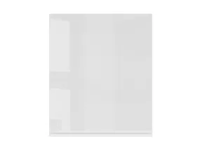 BRW Кухонный верхний шкаф Sole 60 см со сливом правый белый глянец, альпийский белый/глянцевый белый FH_GC_60/72_P-BAL/BIP фото