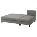 IKEA ÄLVDALEN ЕЛЬВДАЛЕН, 3-місний диван із кушеткою, КНІСА сіро-бежевий 105.306.69 фото thumb №2