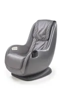 Масажне крісло HALMAR DOPIO екошкіра, сірий фото thumb №1