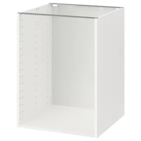 IKEA METOD МЕТОД, каркас підлоговї шафи, білий, 60x60x80 см 502.056.26 фото
