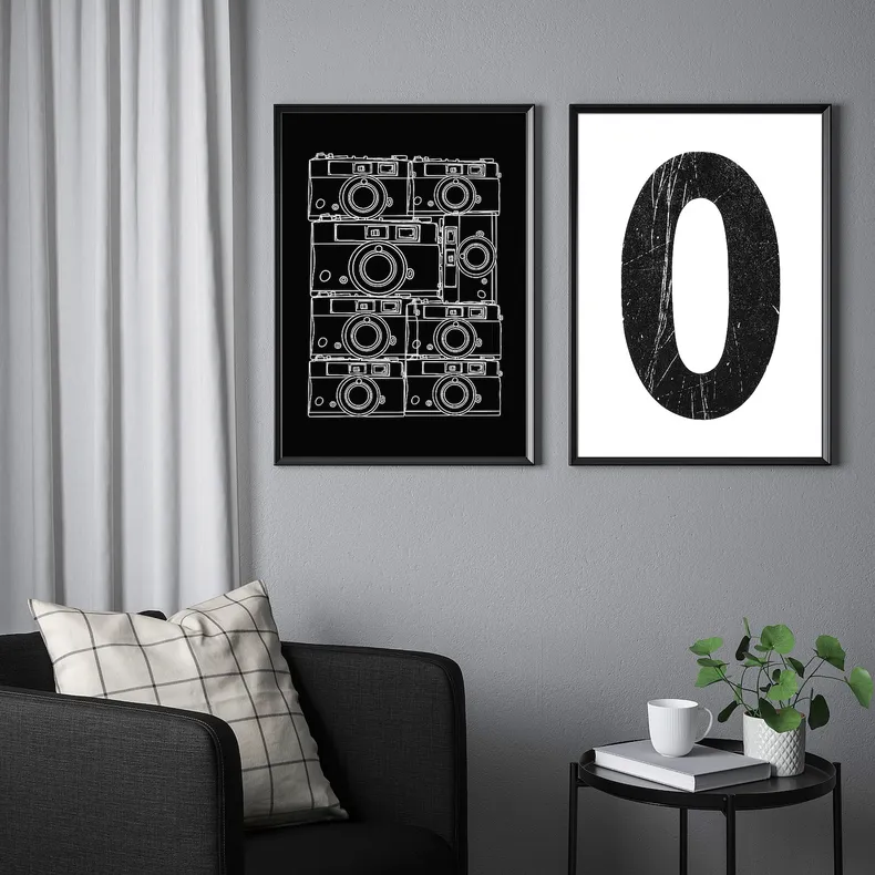 IKEA BILD БІЛЬД, постер, камери, 50x70 см 705.454.65 фото №2