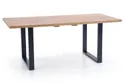Кухонний стіл HALMAR VENOM 160-210x90 см чорний, дуб вотан фото thumb №5