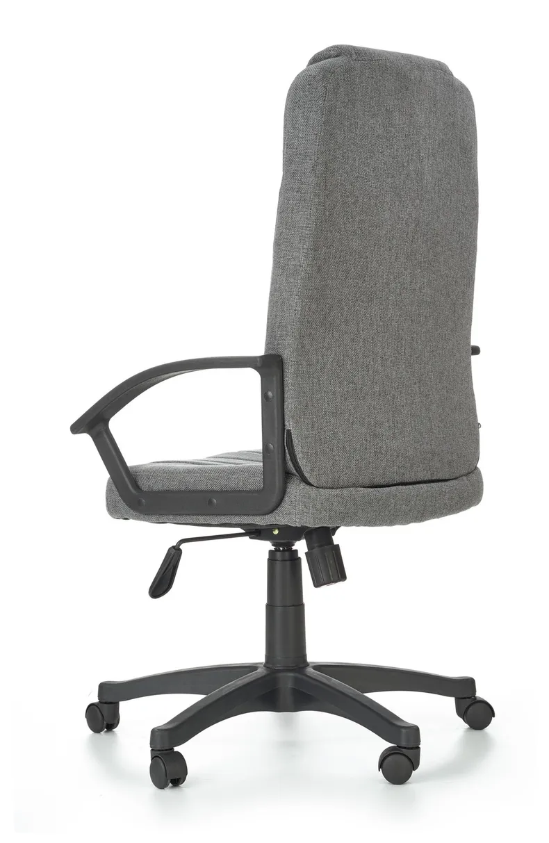 Крісло комп'ютерне офісне обертове HALMAR RINO сірий, тканина фото №6
