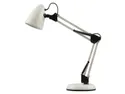 BRW Металлическая настольная лампа Notari белого цвета 093409 фото thumb №1