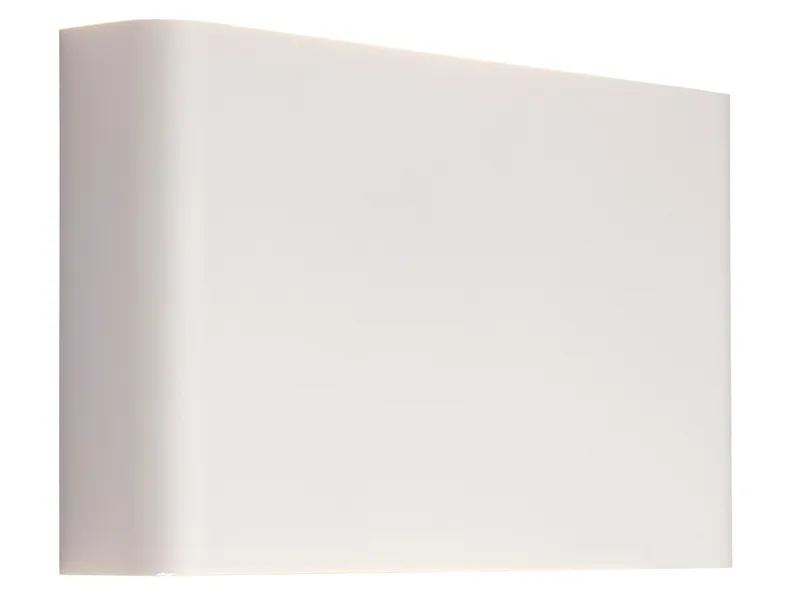 BRW Настінний світильник Haga White 2-х точковий сталевий білий 065315 фото №1