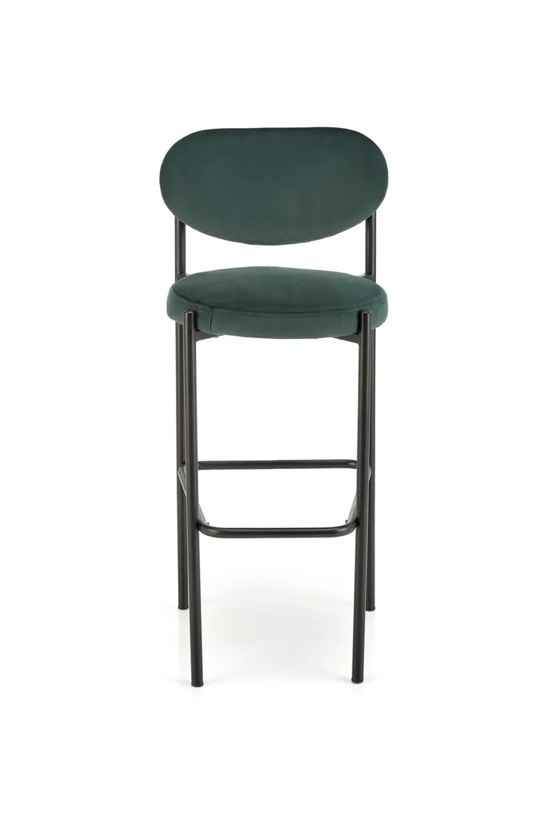 Барний стілець, хокер HALMAR H108 темно-зелений фото №5