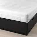 IKEA NORDLI НОРДЛІ, каркас ліжка з відд д/збер і матрац, антрацит/кремнисте вугілля, 160x200 см 995.368.75 фото thumb №2