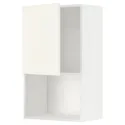 IKEA METOD МЕТОД, навесной шкаф для СВЧ-печи, белый / Вальстена белый, 60x100 см 395.073.00 фото thumb №1