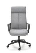 Крісло комп'ютерне офісне обертове HALMAR PIETRO, тканина, сірий фото thumb №9