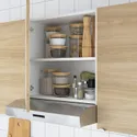 IKEA ENHET ЭНХЕТ, кухня, имитация дуба, 243x63.5x222 см фото thumb №11