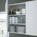 IKEA ENHET ЕНХЕТ, кухня, антрацит / білий, 123x63.5x222 см 993.371.16 фото thumb №8