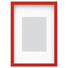 IKEA RÖDALM РЕДАЛЬМ, рамка, червоний, 21x30 см 005.663.62 фото